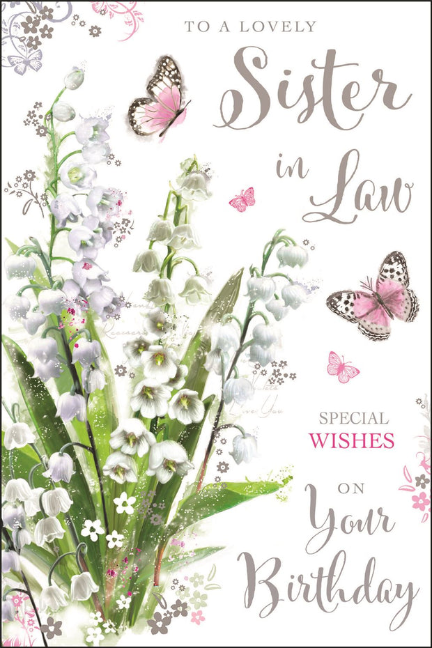 Jonny Javelin Sister-in-Law Birthday Card*