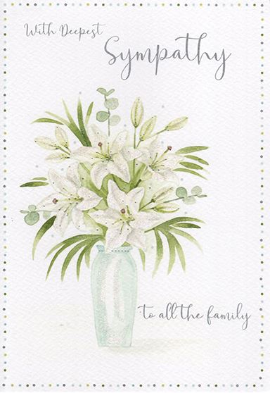 ICG Sympathy To All The Family Card*