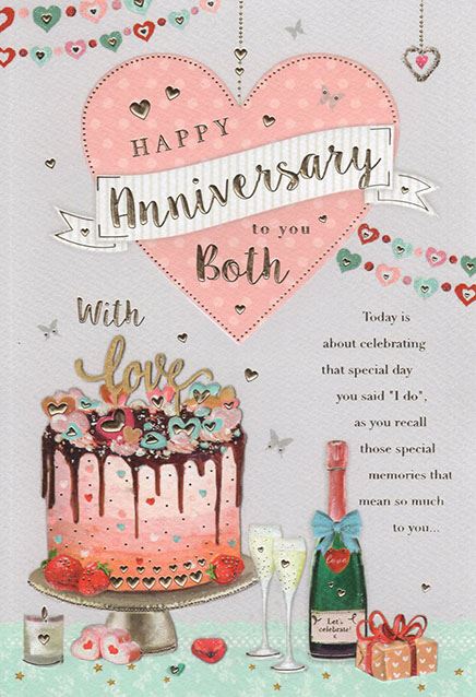 ICG On Your Anniversary Card