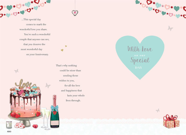 ICG On Your Anniversary Card