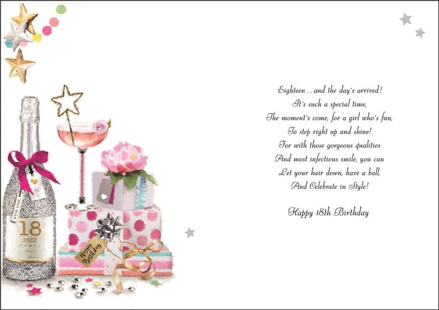 Jonny Javelin 18th Birthday Card*