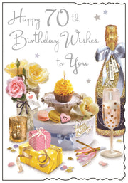 Jonny Javelin 70th Birthday Card*