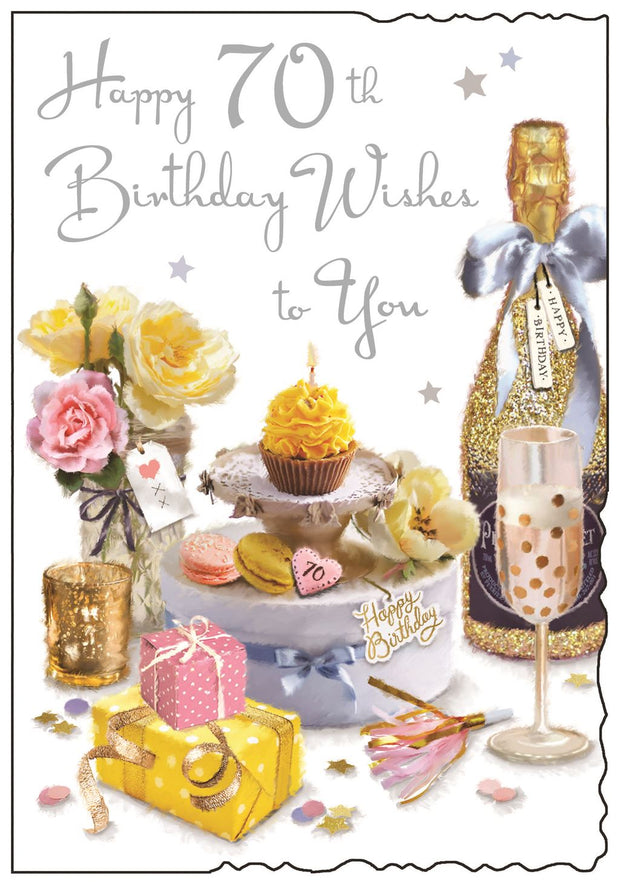 Jonny Javelin 70th Birthday Card*