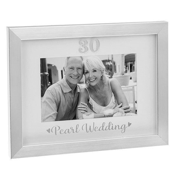 Pearl Anniversary 4 x 6 Frame