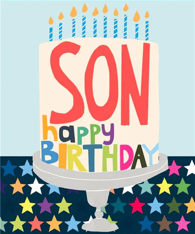 Paper Salad Son Birthday Card*