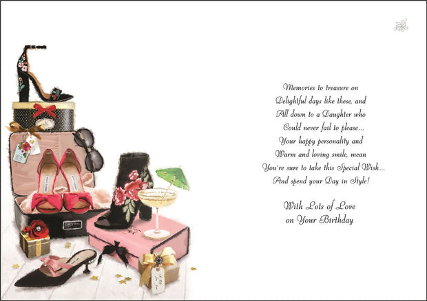 Jonny Javelin Daughter Birthday Card*