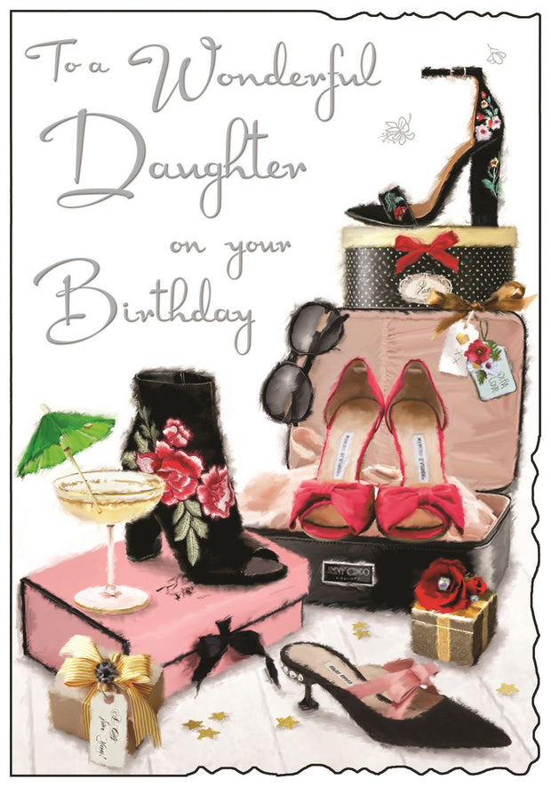 Jonny Javelin Daughter Birthday Card*