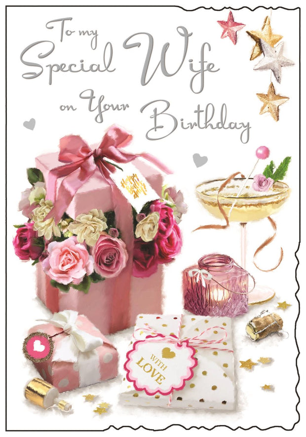 Jonny Javelin Wife Birthday Card*