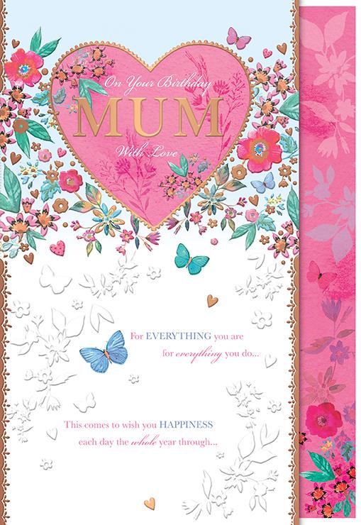 Words N Wishes Mum Birthday Card*