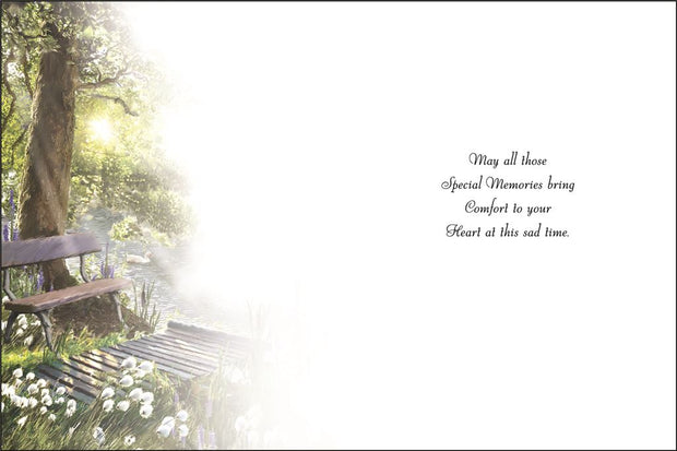 Jonny Javelin Sympathy Loss of Husband Card*