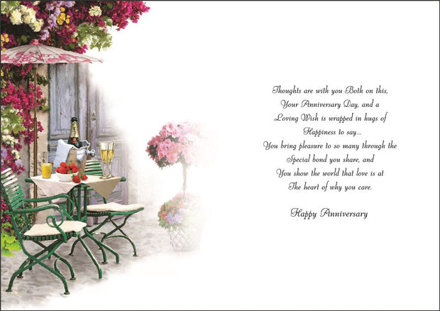 Jonny Javelin Daughter & Son in Law Anniversary Card*