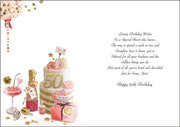 Jonny Javelin Daughter 50th Birthday Card