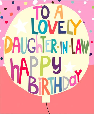 Paper Salad Daughter in Law Birthday Card*