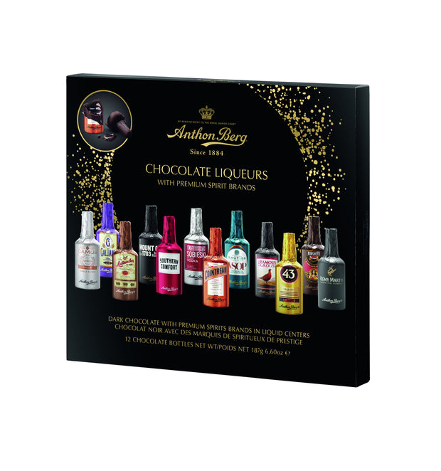 Anthon Berg 12pc chocolate liqueurs 187g