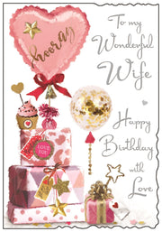 Jonny Javelin Wife Birthday Card