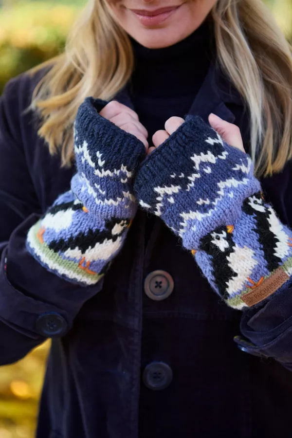 Pachamama Circus Of Puffins Handwarmer