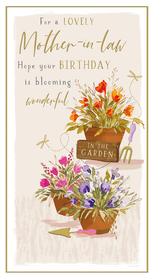 ICG Mother in Law Birthday Card