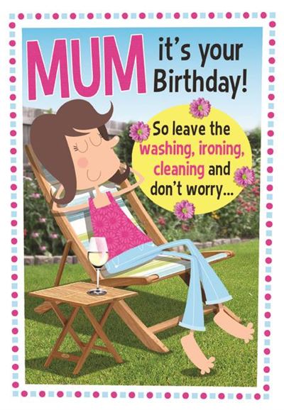 Words & Wishes Mum Birthday Card*