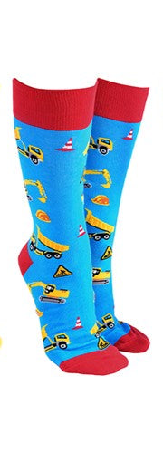Sock Society Digger Red/Turquoise Men's Sock