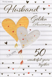 ICG Husband Golden Anniversary Card*