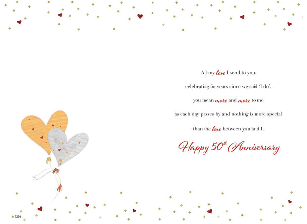 ICG Husband Golden Anniversary Card*