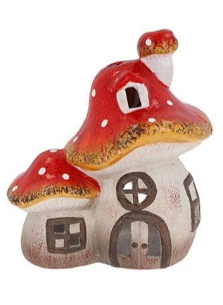 Mystic Mushroom House Large Ornament P