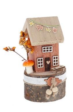 Folk Art Mini Tall Cottage 3C