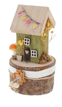 Folk Art Mini Tall Cottage A