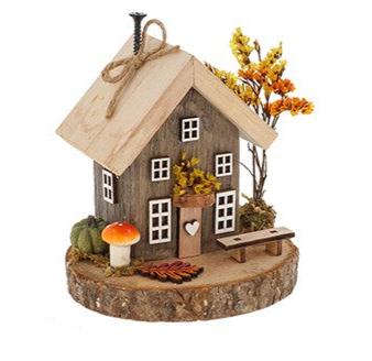 Folk Art Medium Cottage