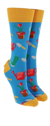 Sock Society Gardening Light Blue Men's Sock