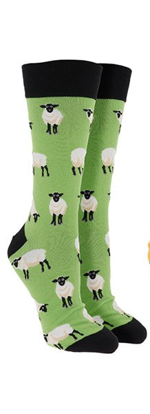 Sock Society Green Sheep Sock's
