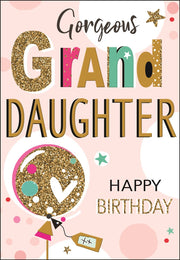 Jonny Javelin Granddaughter Birthday Card*