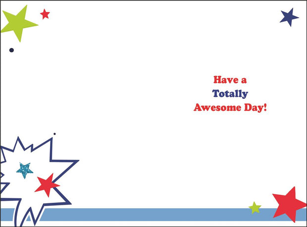 Jonny Javelin 8th Birthday Card*