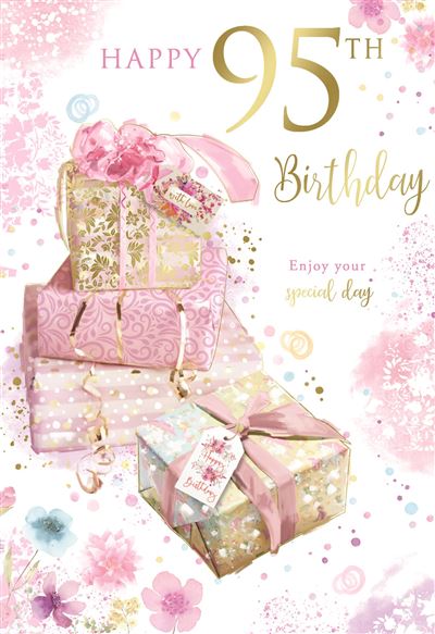 Kingfisher Cards 95th Birthday Card