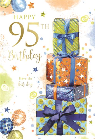 Kingfisher Cards 95th Birthday Card