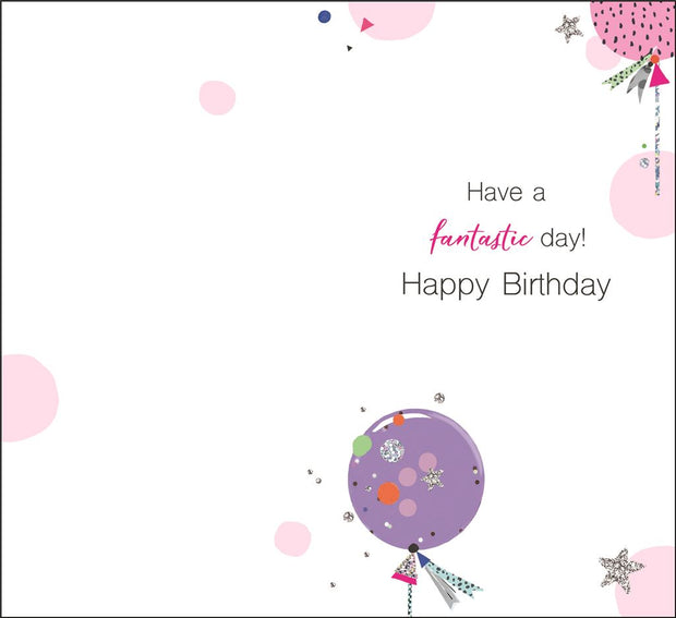 Jonny Javelin Female 13th Birthday Card*