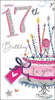 Jonny Javelin 17th Birthday Card*