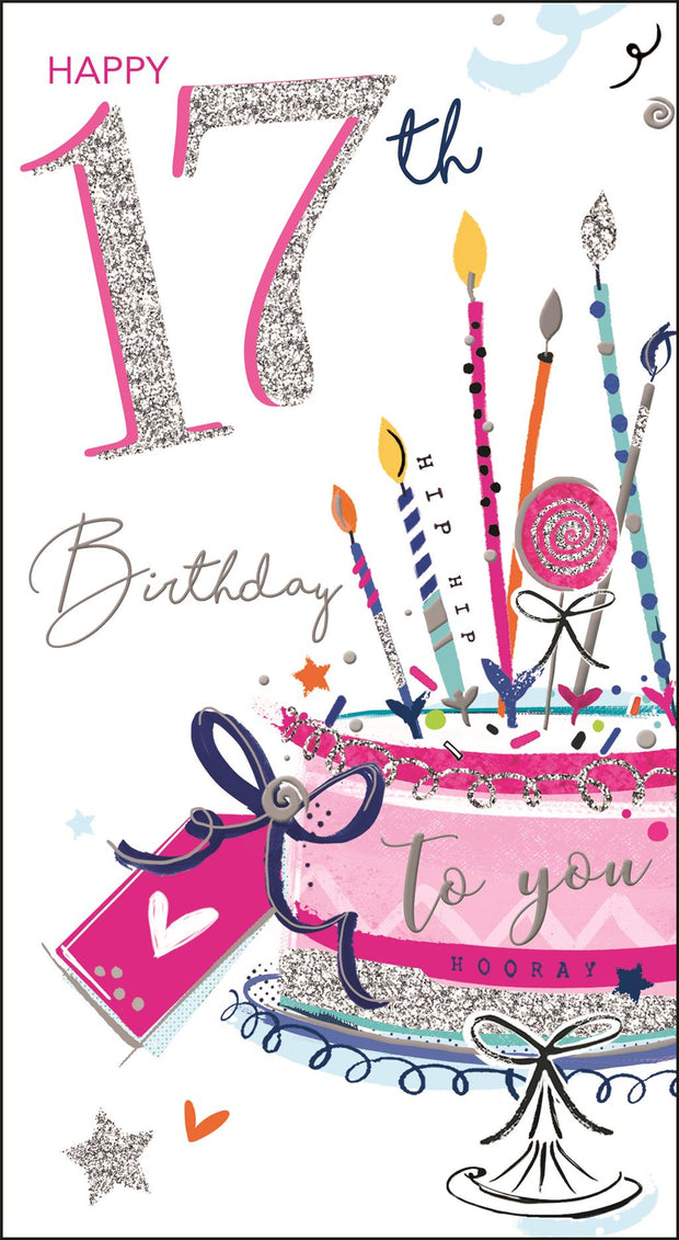 Jonny Javelin 17th Birthday Card*