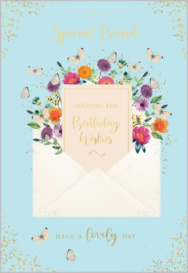 Abacus Friend Birthday Card