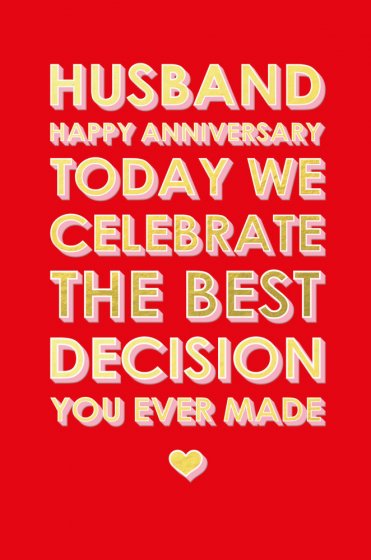 Abacus Husband On Our Anniversary Card *