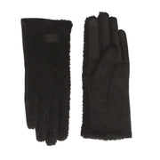 Zelly Black Teddy Gloves**