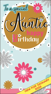 Jonny Javelin Auntie Birthday Card*