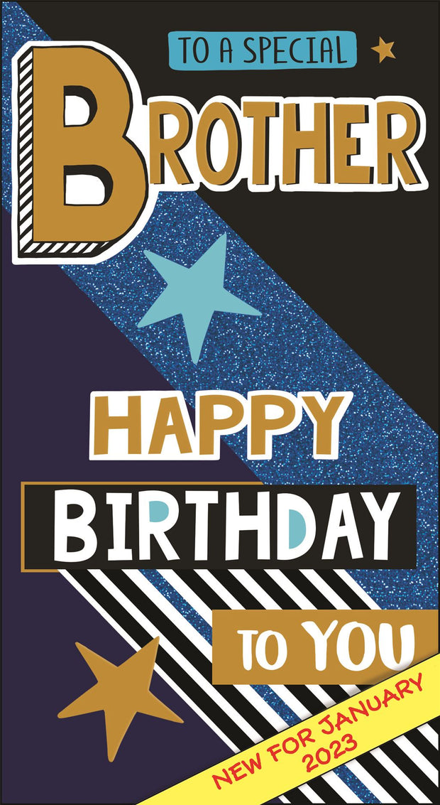 Jonny Javelin Brother Birthday Card*