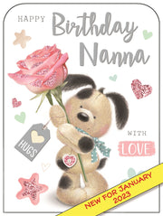 Jonny Javelin Nanna Birthday Card*