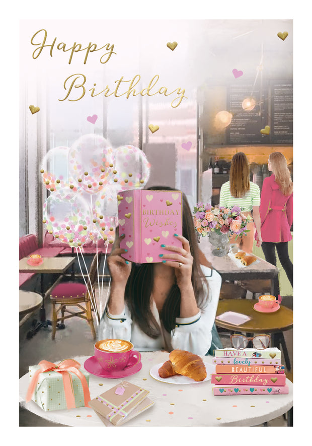 ICG Book Lover Birthday Card*