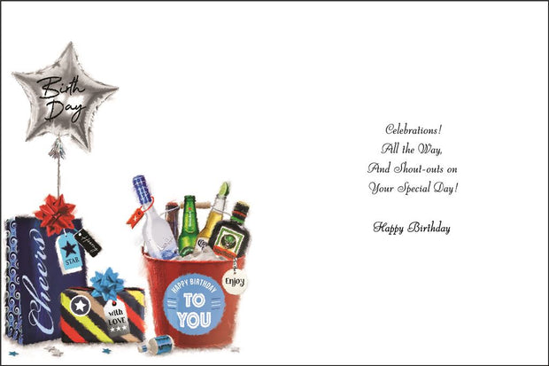 Jonny Javelin Brother Birthday Card*