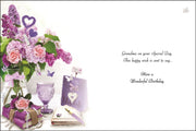 Jonny Javelin Grandma Lilacs Birthday Card*