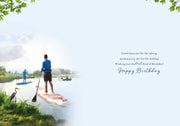 ICG Paddle Board Birthday Card*