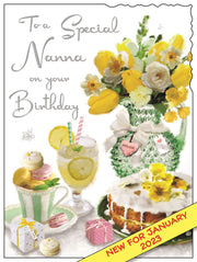 Jonny Javelin Nanna Birthday Card*