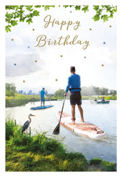 ICG Paddle Board Birthday Card*